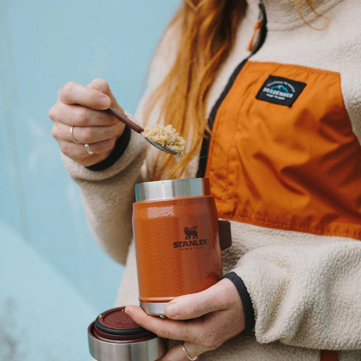 Stanley Classic Legendary Paslanmaz Çelik Yemek Termosu Hammertone Clay 0.40 L