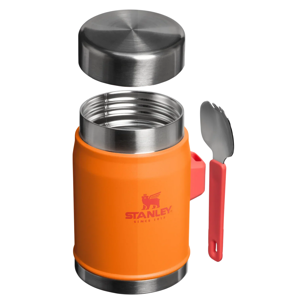 Stanley Classic Legendary Paslanmaz Çelik Yemek Termosu Goldenrod Coral 0.40 L