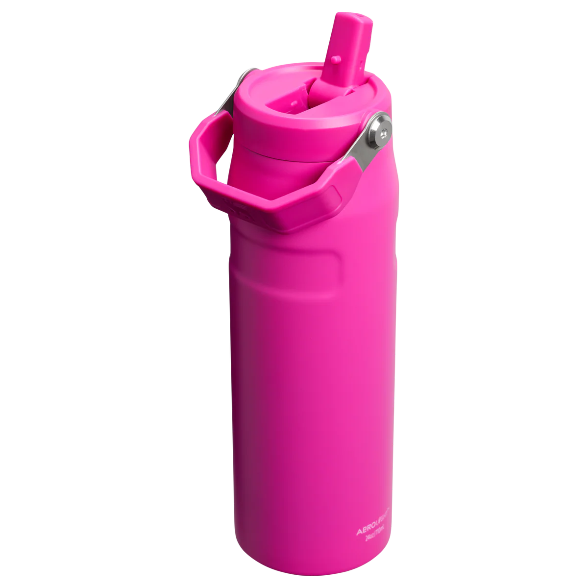 The IceFlow Bottle Flip Straw 2.0 0.7L Violet Blossom