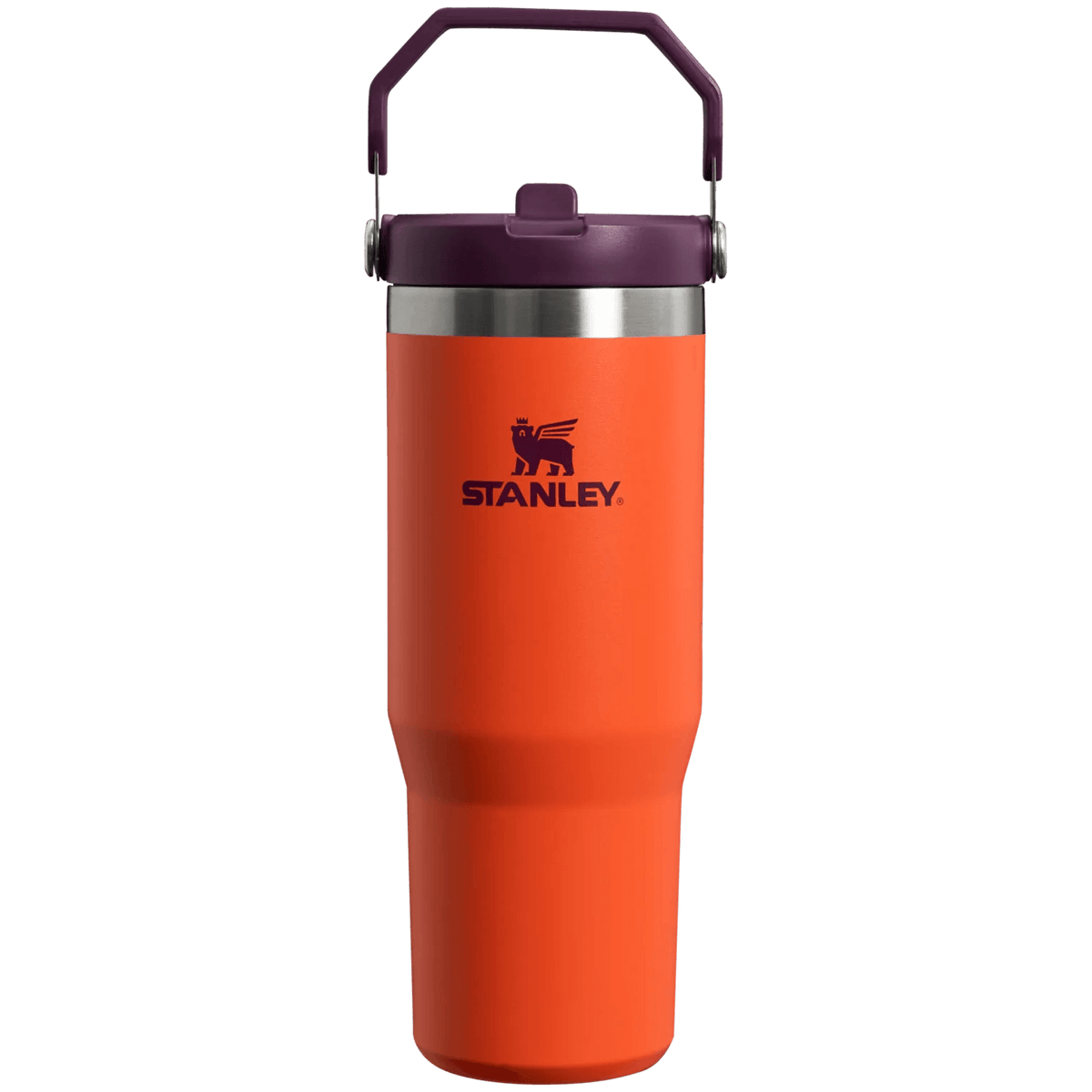 Stanley The Iceflow Flip Straw Tumbler Pipetli Termos Tigerlily 30 OZ - 0.88L