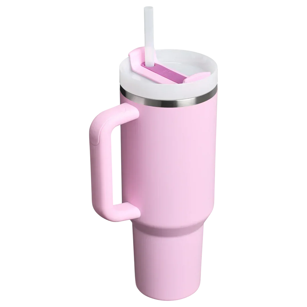 Stanley Quencher Pipetli Termos Bardak Cherry Blossom 1.18 L