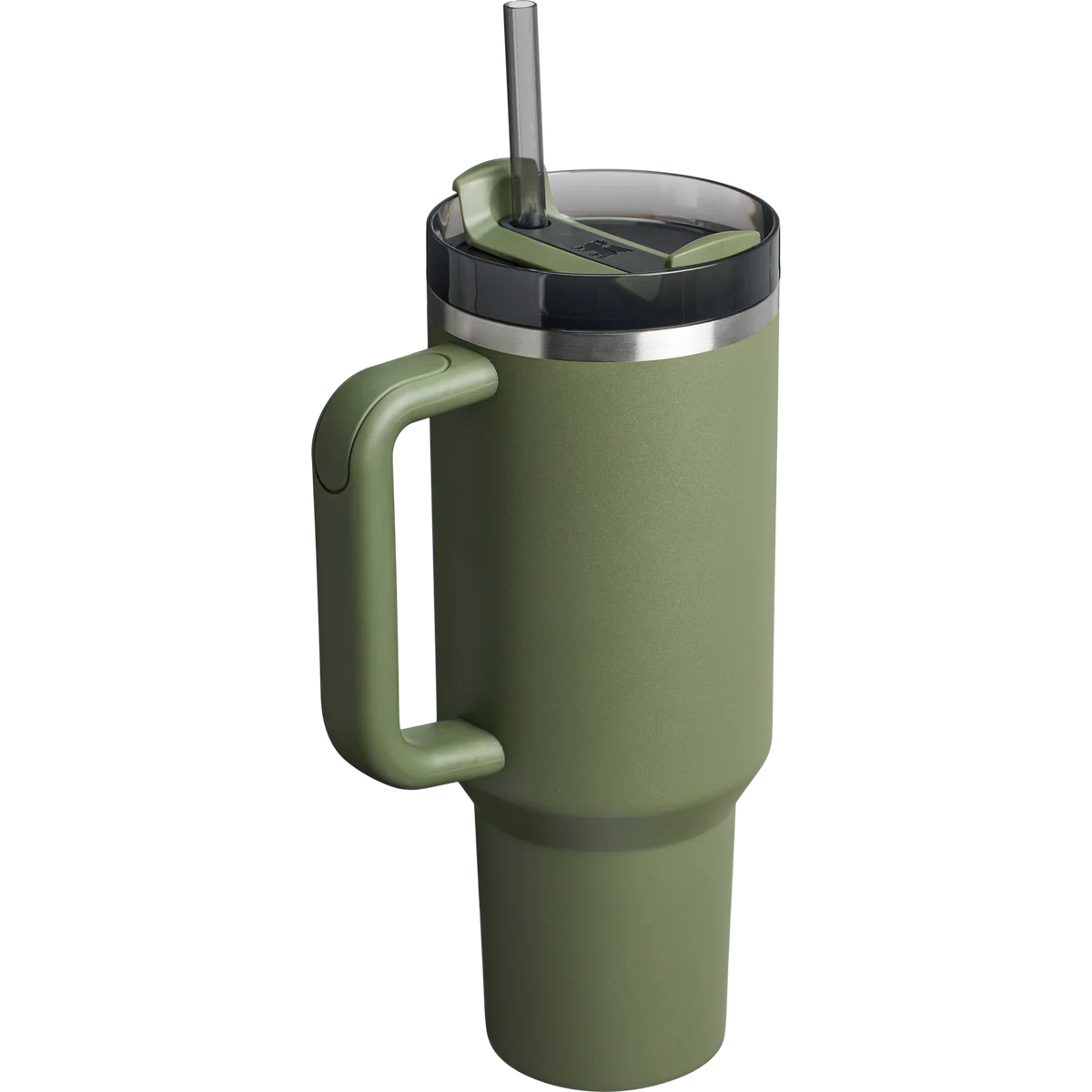 Stanley Quencher Pipetli Termos Bardak Haki 1.18 L