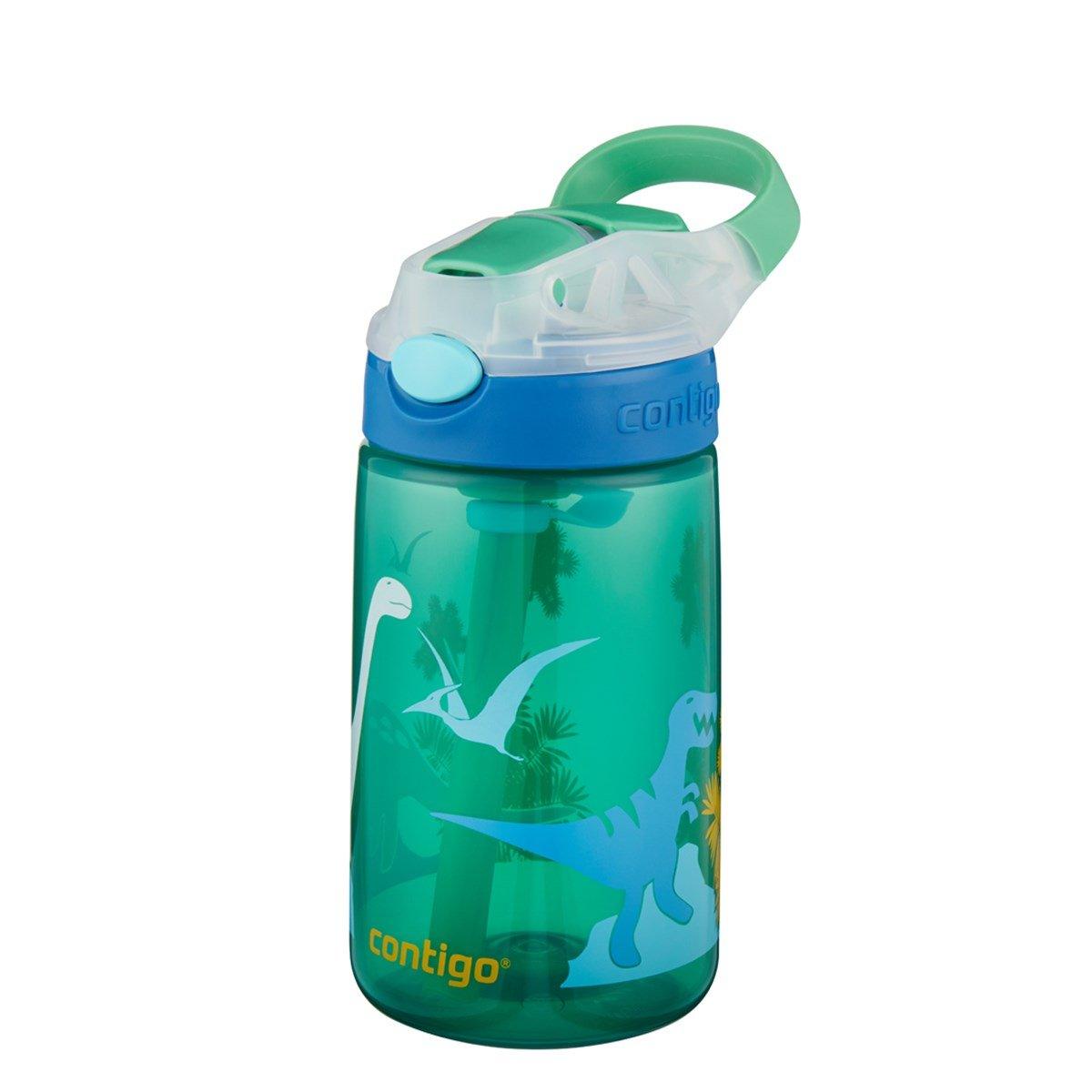 Contigo Gizmo Flip Dino Tritan Çocuk Suluğu 420ML Yeşil