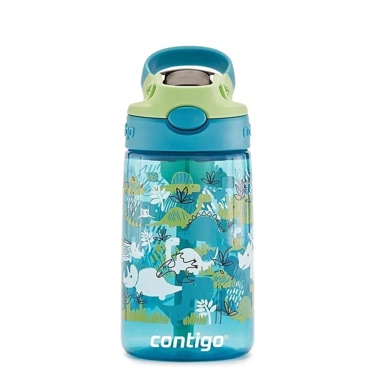Contigo Gizmo Flip Pro Dinos Tritan Çocuk Suluğu 420ML Yeşil