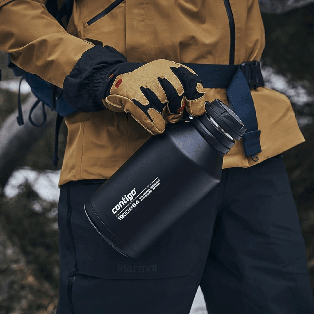Contigo Grand SS Thermalock Vakumlu Termos 1.9 L Siyah