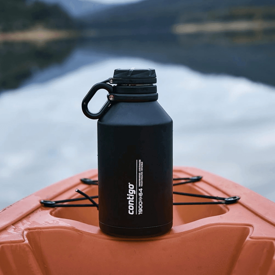 Contigo Grand SS Thermalock Vakumlu Termos 1.9 L Siyah
