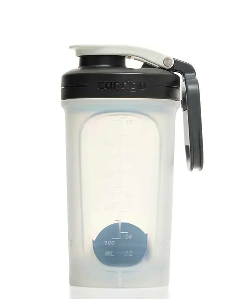 Contigo Shake Go Sporcu Suluğu & Shaker 590ML Şeffaf - Termos Dünyası