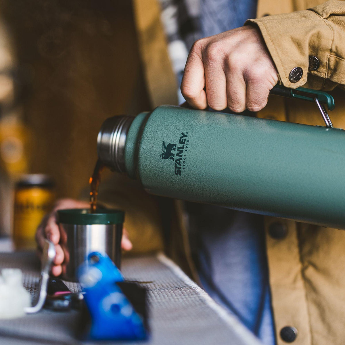 Stanley Classic Legendary Bottle Yeşil 1 L