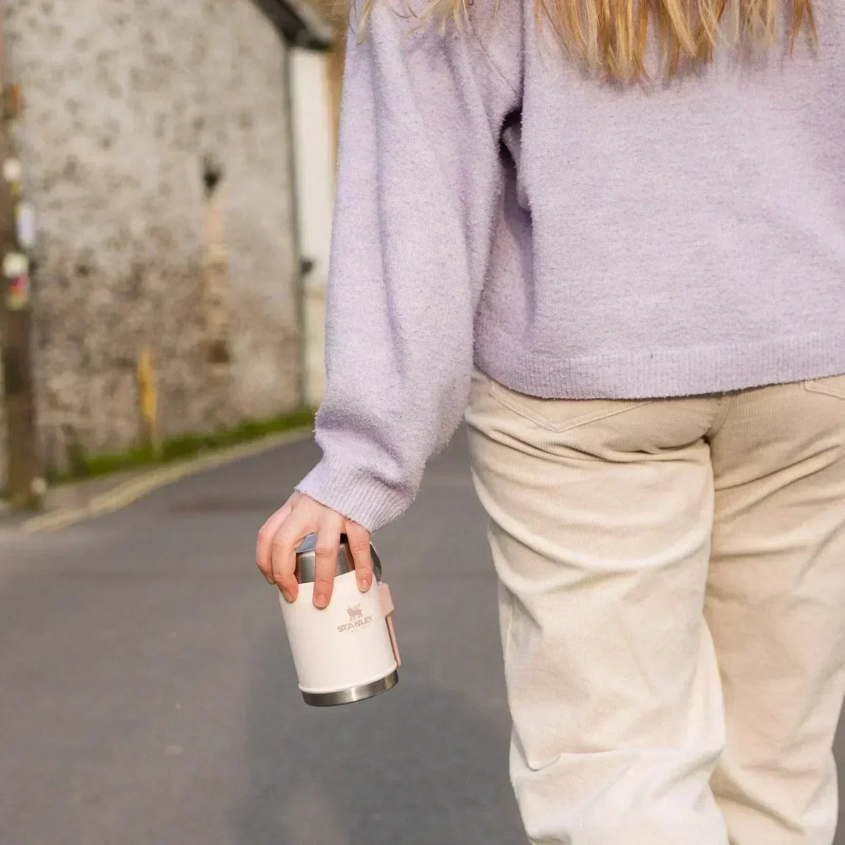 Stanley Classic Legendary Paslanmaz Çelik Yemek Termosu Rose Quartz 0.40 L