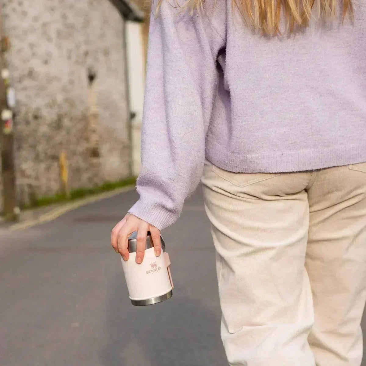 Stanley Classic Legendary Paslanmaz Çelik Yemek Termosu Rose Quartz 0.40 L