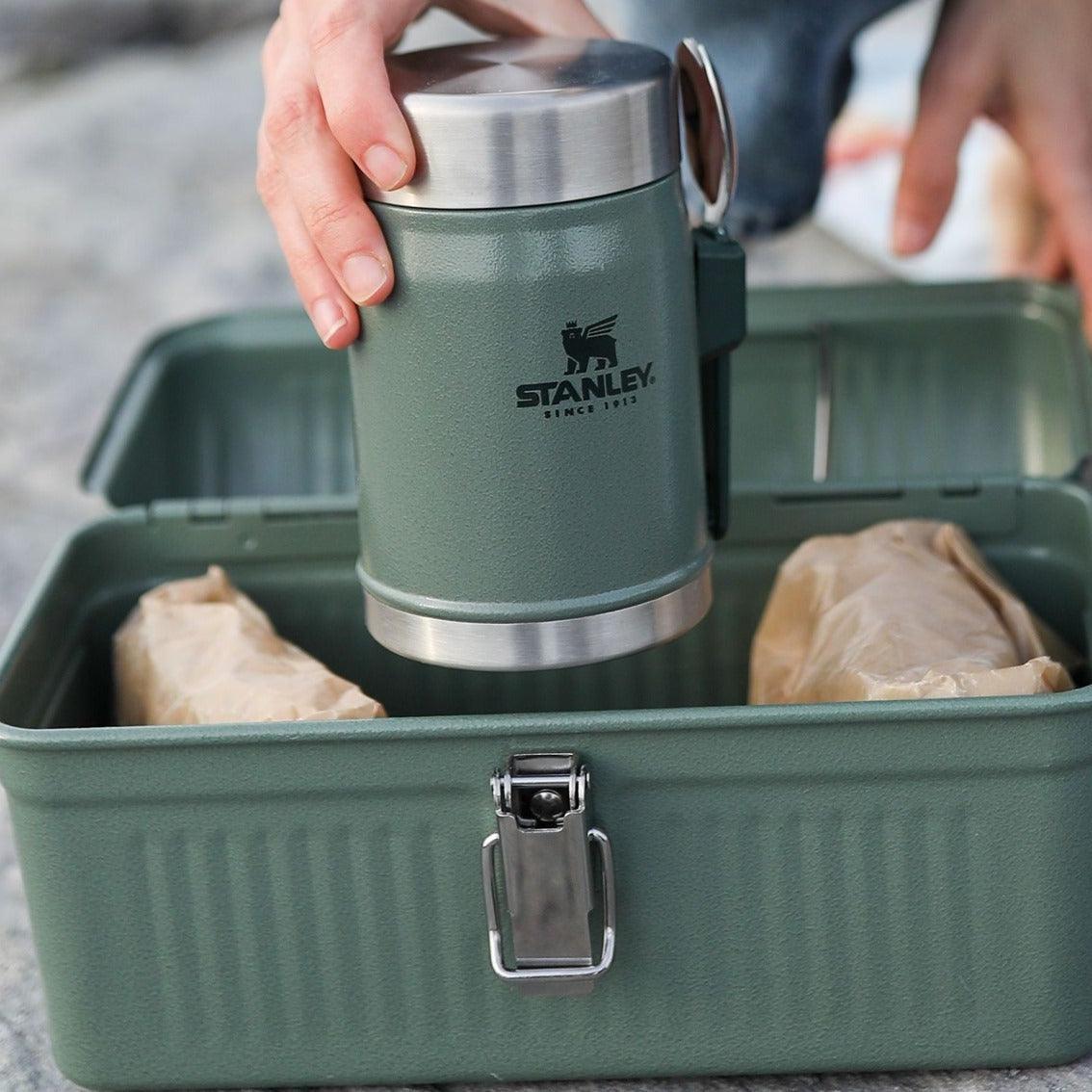 Stanley Classic Legendary Paslanmaz Çelik Yemek Termosu Yeşil 0.40 L