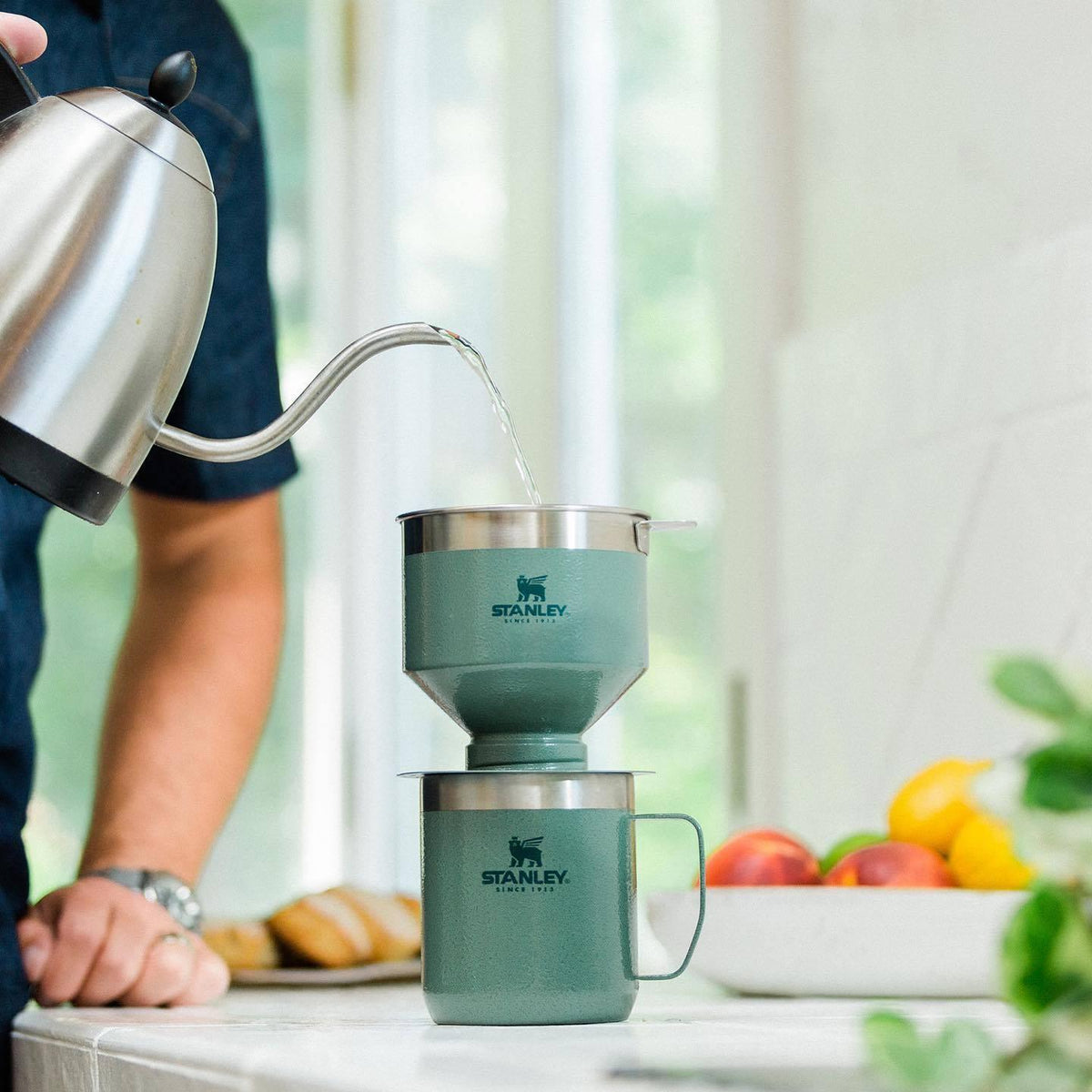 Stanley Classic Mug Klasik Kamp Bardağı Yeşil 0.35 L