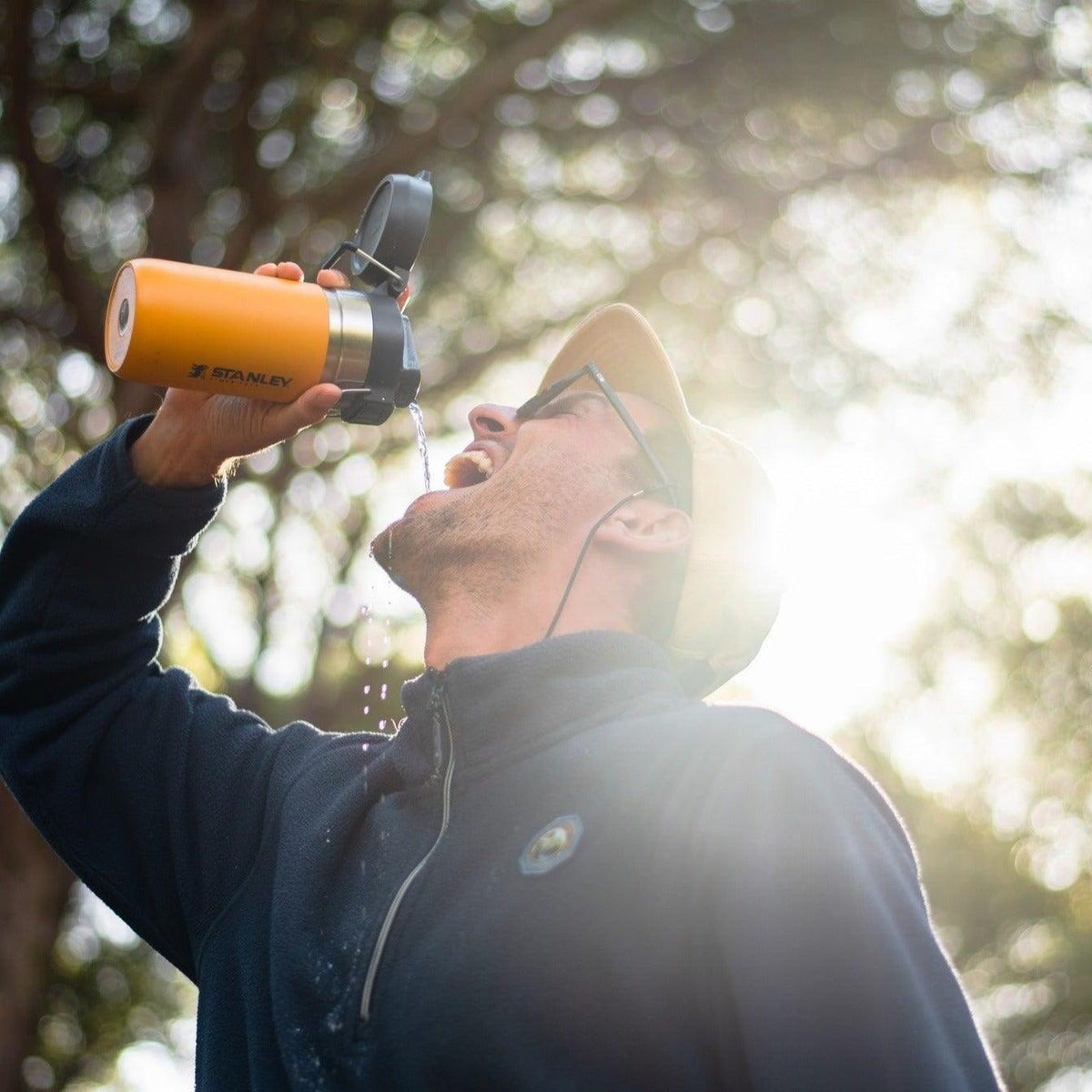 Stanley GO Quick Flip Su Şişesi Turuncu 0.47 L