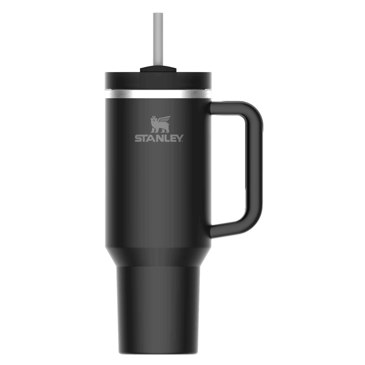 Stanley Quencher Pipetli Termos Bardak Siyah 1.18 L