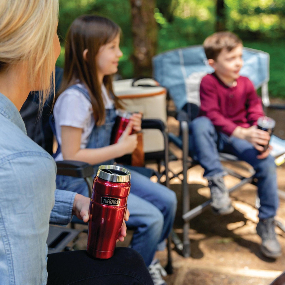 Thermos Çelik Mug Termos Kırmızı 0.47 L