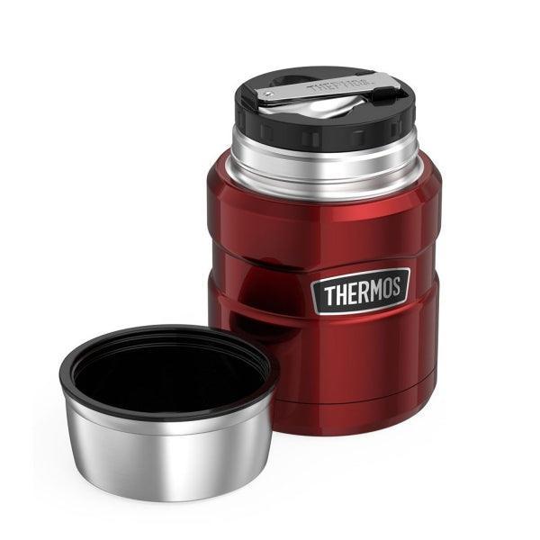 Thermos Çelik Yemek Termosu Kırmızı 0.47 L