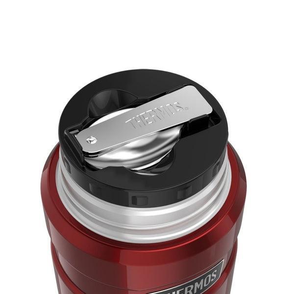 Thermos Çelik Yemek Termosu Kırmızı 0.47 L