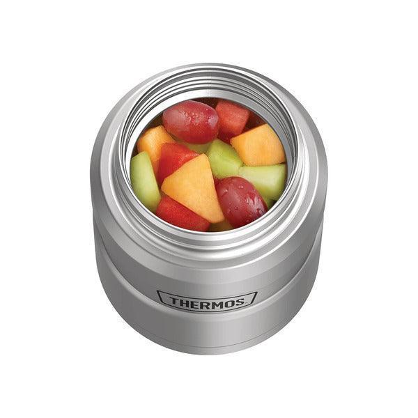 Thermos Çelik Yemek Termosu Mat Gümüş 0.47 L