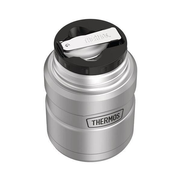 Thermos Çelik Yemek Termosu Mat Gümüş 0.47 L