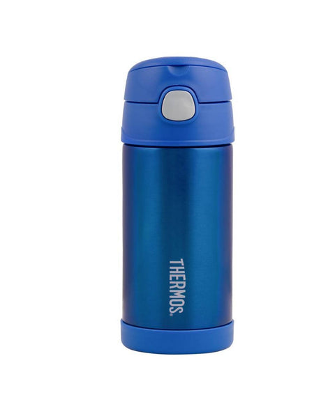 Thermos F401 Funtainer SS Çocuk Pipetli Termos 0.35 L Lacivert