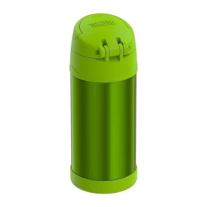 Thermos F401 Funtainer SS Çocuk Pipetli Termos 0.35 L Yeşil