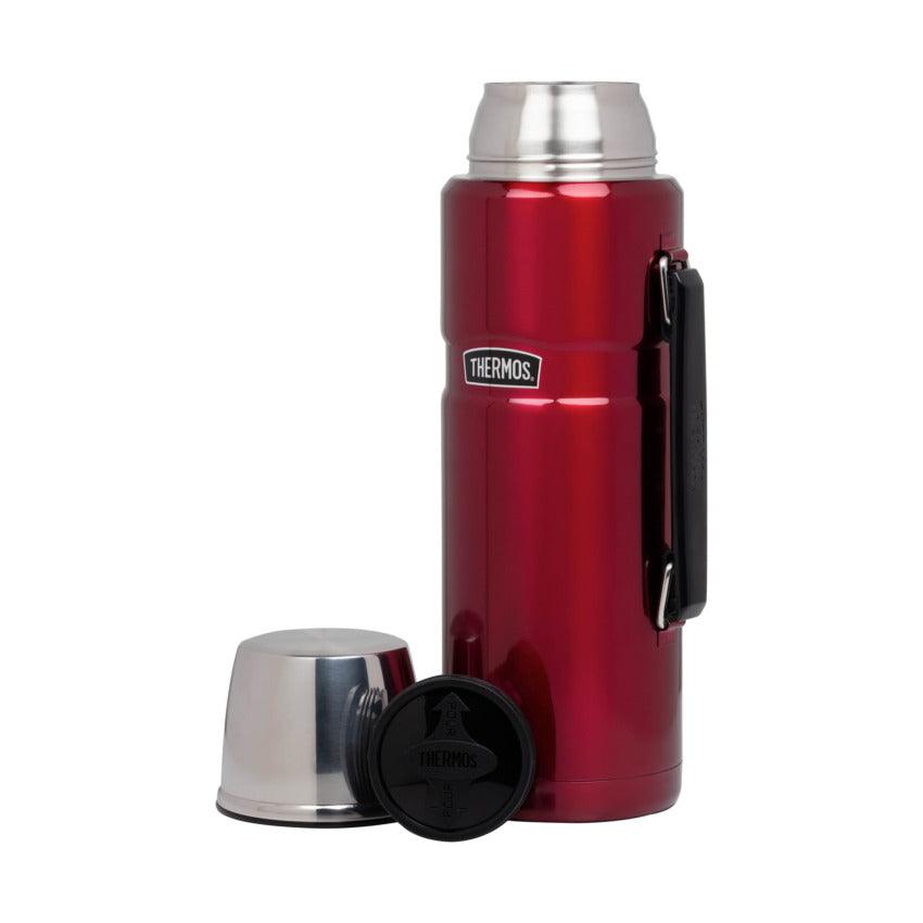 Thermos Paslanmaz Çelik Kırmızı 2 L
