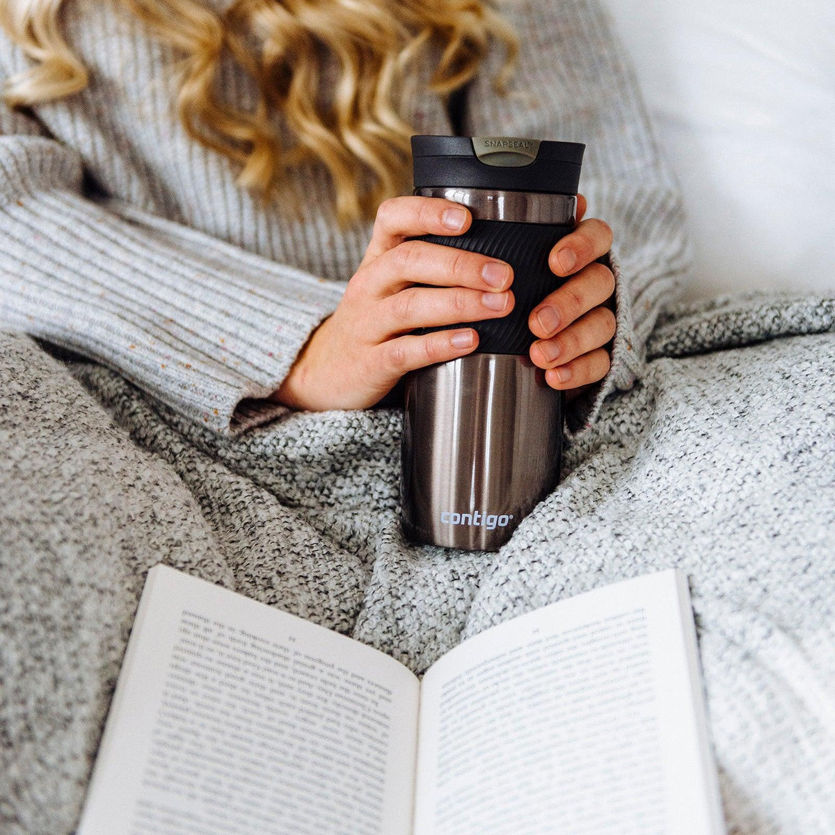 Contigo Byron Snapseal Termos Bardak Tunç 470ml