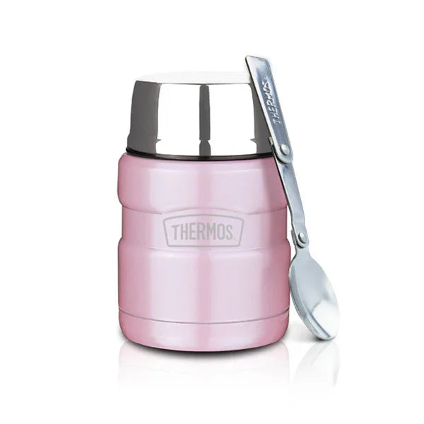 Thermos Çelik Yemek Termosu 0.47 Lt Pembe