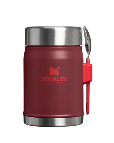 Stanley Classic Legendary Paslanmaz Çelik Yemek Termosu Cranberry 0.40 L