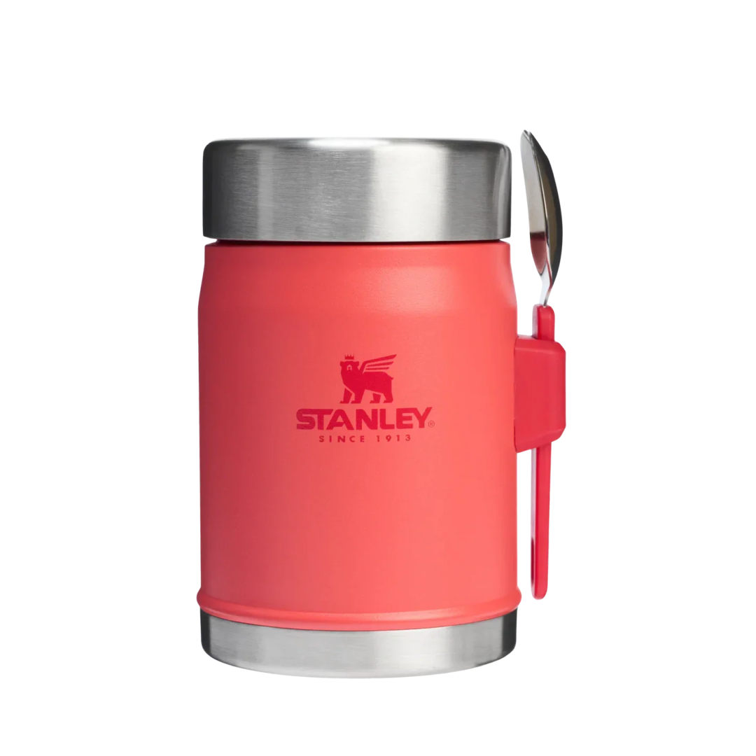 Stanley Classic Legendary Paslanmaz Çelik Yemek Termosu Hot Coral 0.40 L