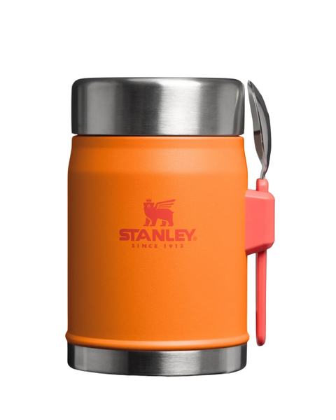 Stanley Classic Legendary Paslanmaz Çelik Yemek Termosu Goldenrod Coral 0.40 L