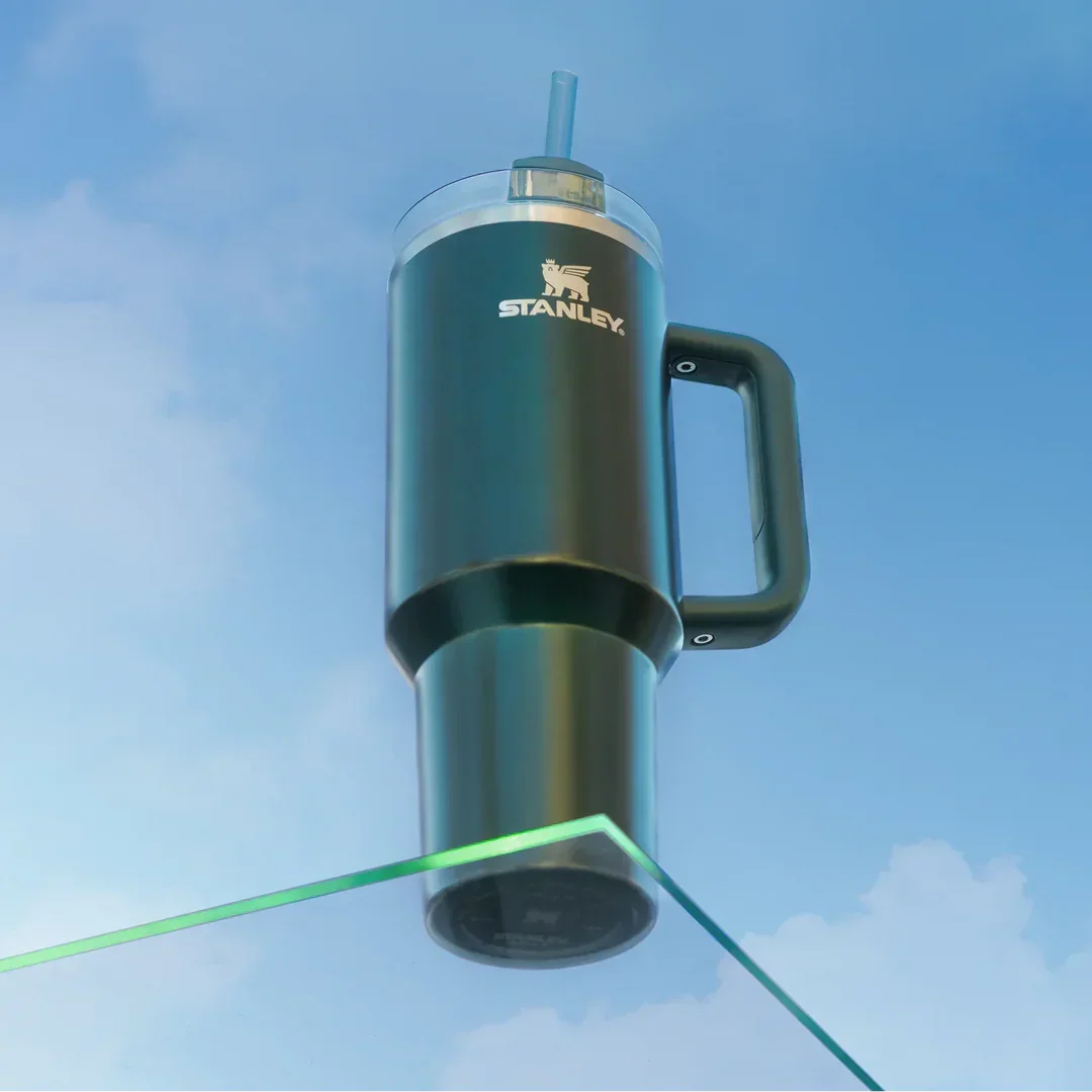 Stanley The Glow Quencher H2.O FlowState™ Pipetli Termos EverGreen 1.2L