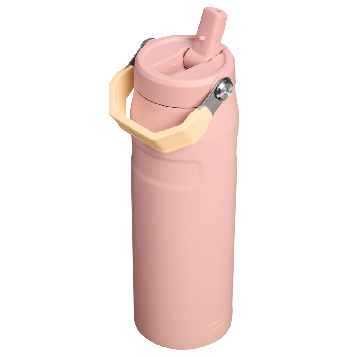 The IceFlow Bottle Flip Straw 2.0 0.7L Peach Rose