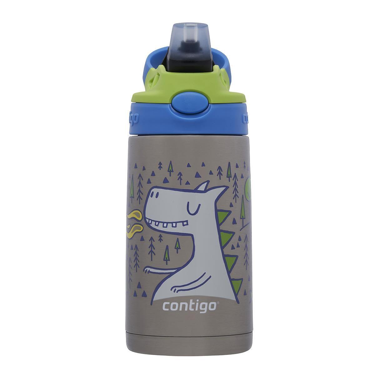 Contigo Gizmo Dragon Çelik Çocuk Suluğu 420ML Ejderha Desenli