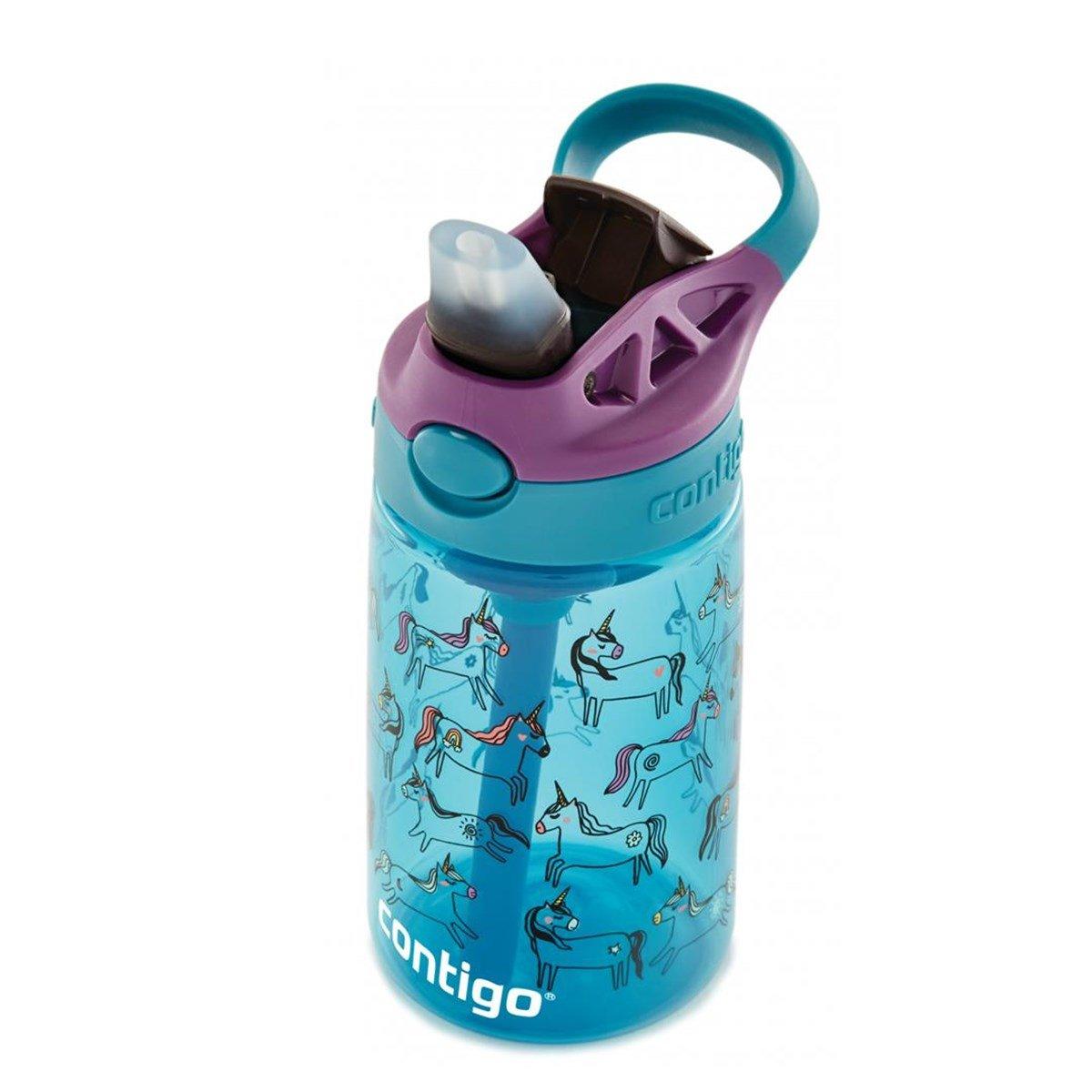 Contigo Gizmo Flip Unicorn Tritan Çocuk Suluğu 420ML Mavi