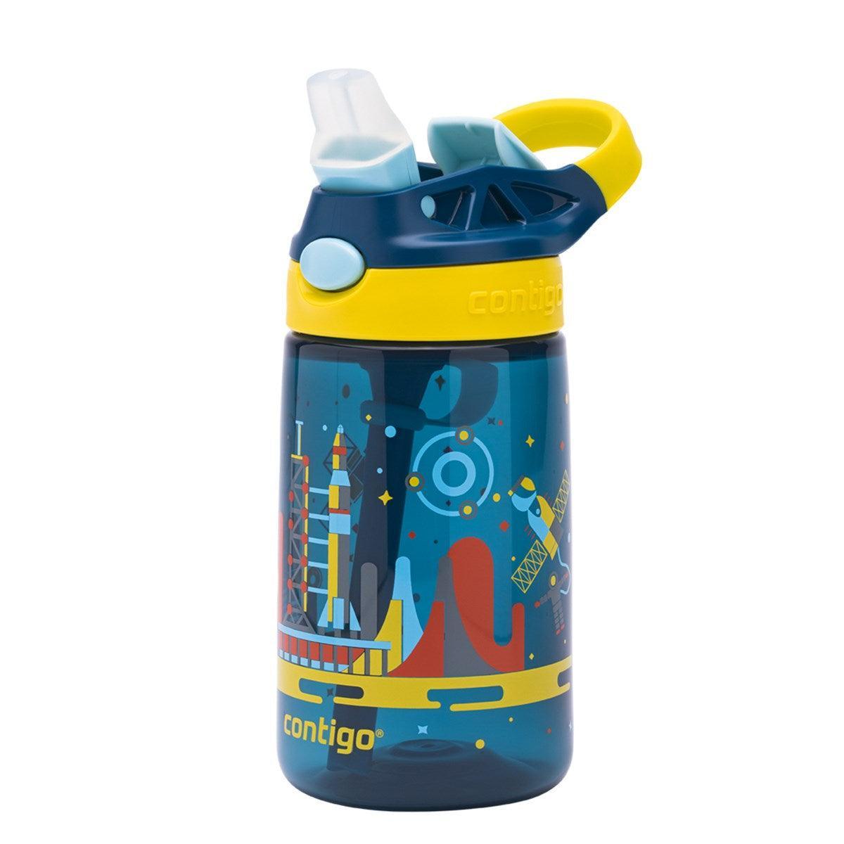 Contigo Gizmo Flip Uzay Tritan Çocuk Suluğu 420ML Mavi