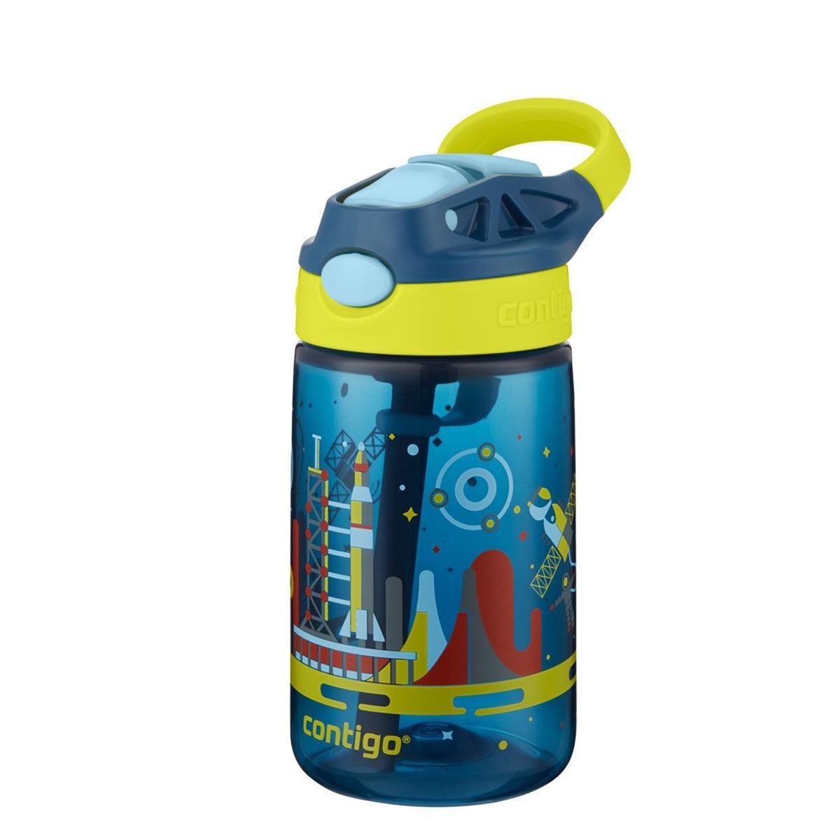 Contigo Gizmo Flip Uzay Tritan Çocuk Suluğu 420ML Mavi