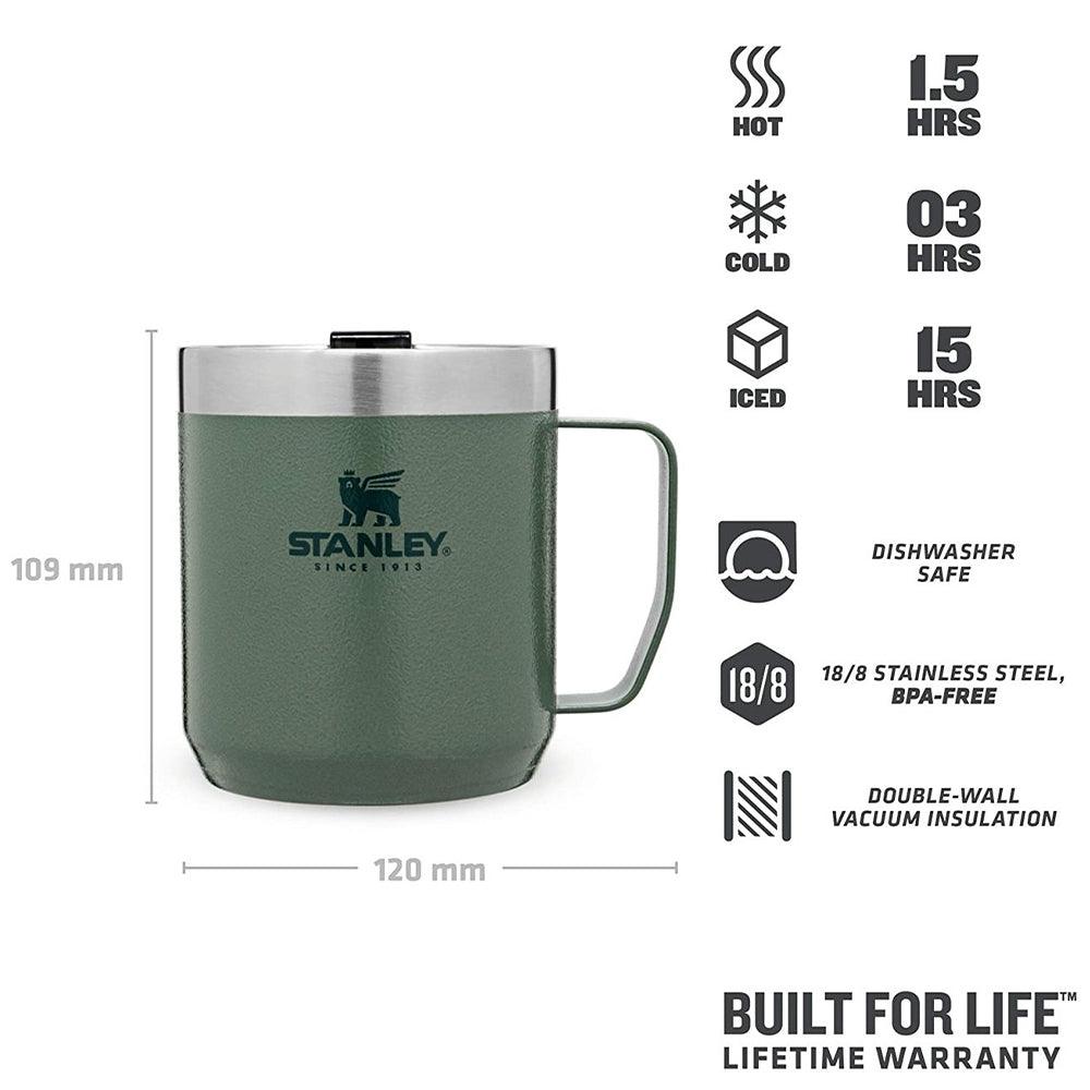 Stanley Classic Mug Klasik Kamp Bardağı Yeşil 0.35 L