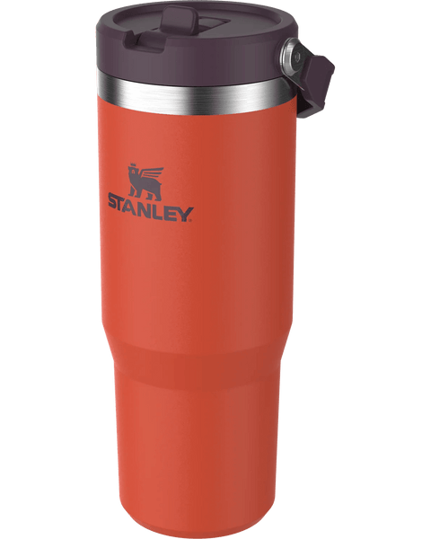 Stanley The Iceflow Flip Straw Tumbler Pipetli Termos Tigerlily 30 OZ - 0.88L - Termos Dünyası