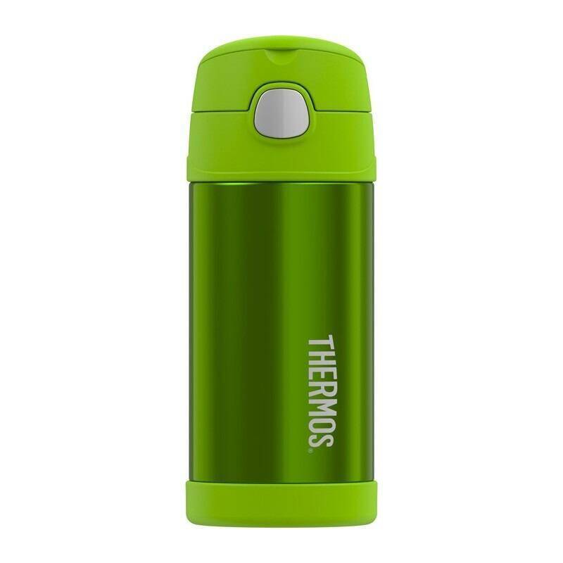 Thermos F401 Funtainer SS Çocuk Pipetli Termos 0.35 L Yeşil