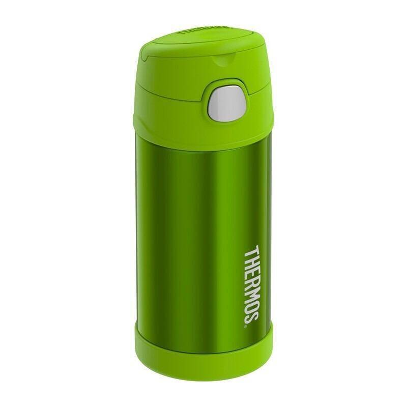 Thermos F401 Funtainer SS Çocuk Pipetli Termos 0.35 L Yeşil