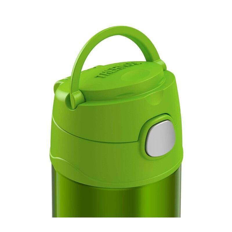 Thermos F401 Funtainer SS Çocuk Pipetli Termos 0.35 L Yeşil