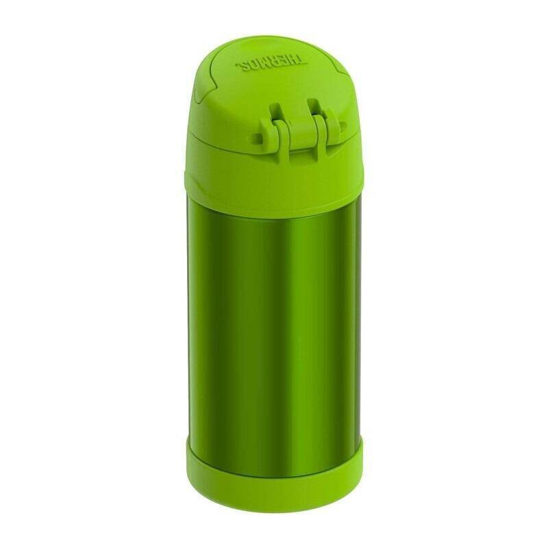 Thermos F401 Funtainer SS Çocuk Pipetli Termos 0.35 L Yeşil