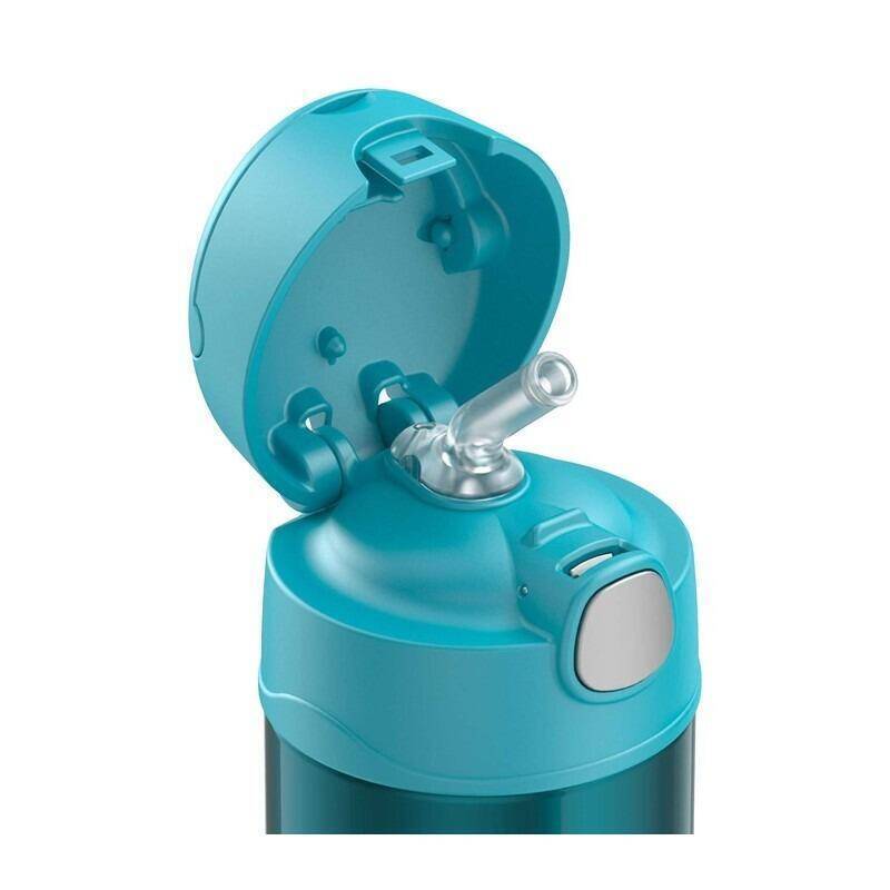 Thermos F401 Funtainer SS Çocuk Pipetli Termos 0.35 L Mavi