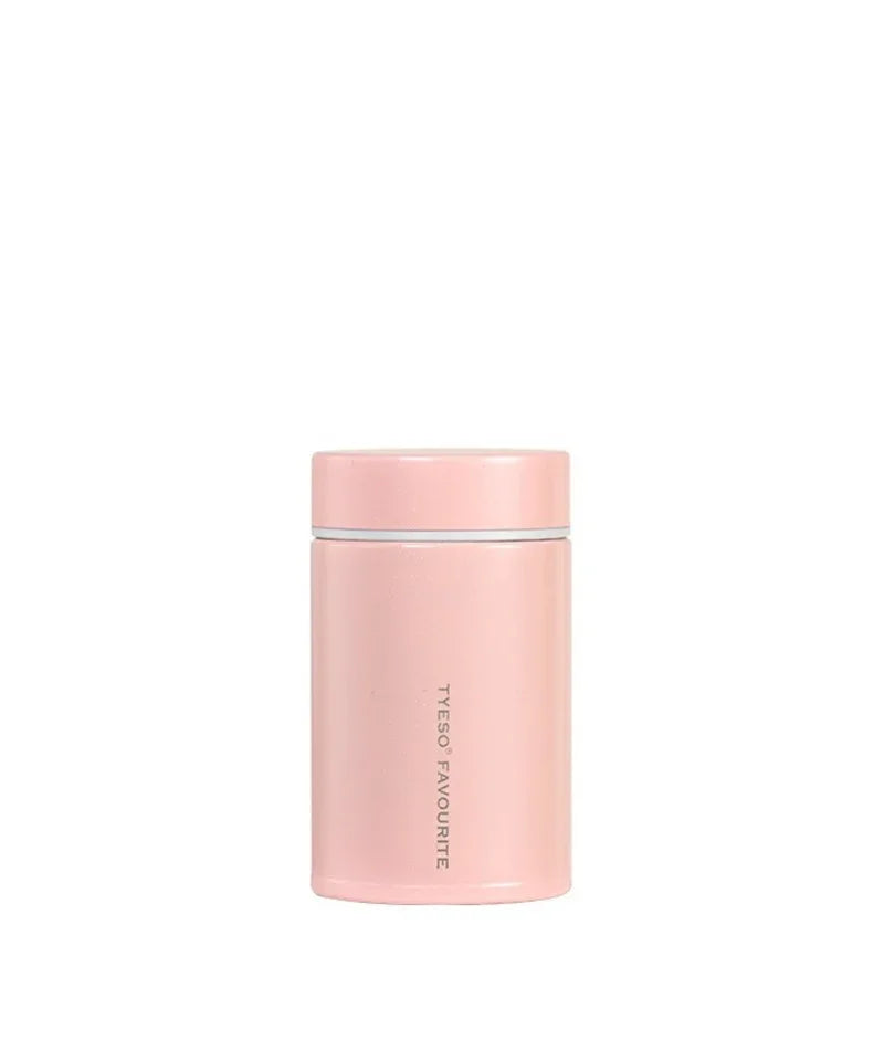 Tyeso Gourmet Anne Bebek Mama Vakumlu Termos Cep Boyu 260ML Pembe